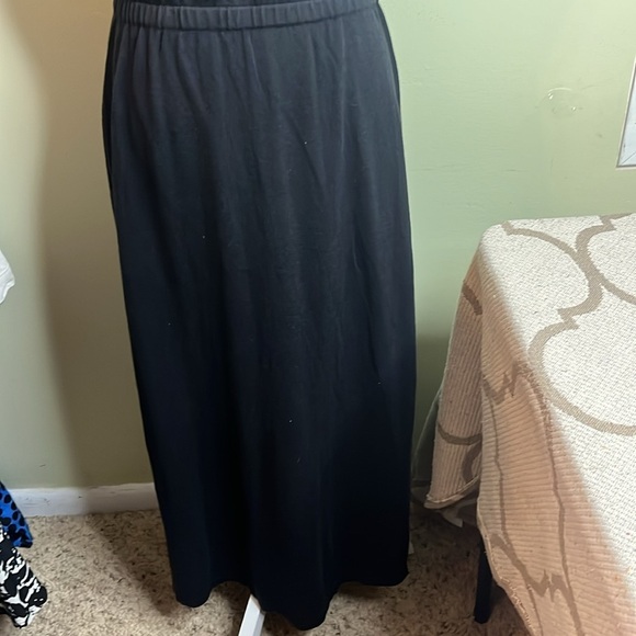 Ann Taylor Black Crossover Halter Sweater Dress size medium - Picture 10 of 16